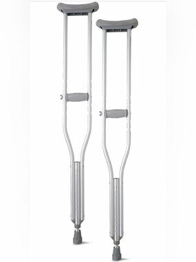 Medline Standard Aluminum Crutches - NEW!